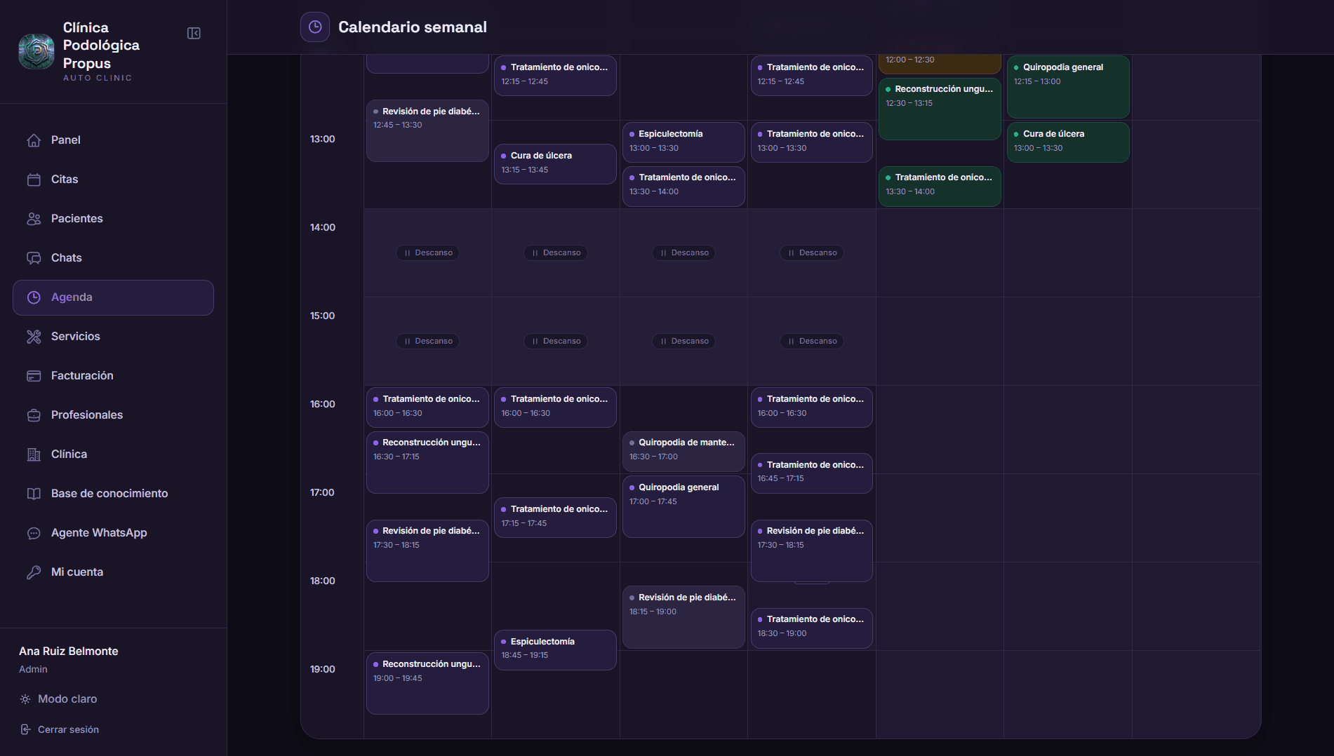 AutoClinic — Agenda